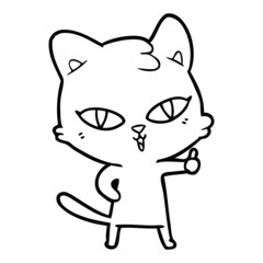 cartoon cat