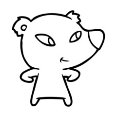 cute cartoon bear