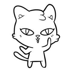 cartoon cat