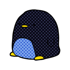 cute cartoon penguin