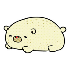 cute cartoon polar bear