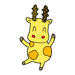 cute cartoon giraffe