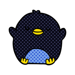 cute cartoon penguin