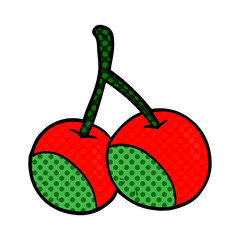 cartoon cherries