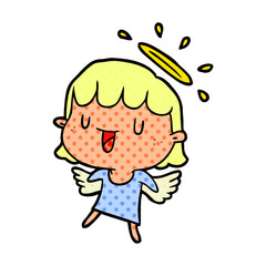 cute cartoon angel