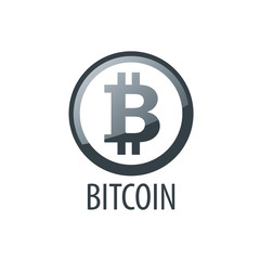 Obraz premium icon vector bitcoin