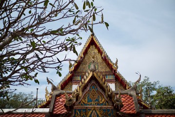 The gable of the church, counted as an important element of the church, will complement the church.