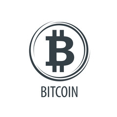 icon vector bitcoin
