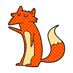 cartoon fox