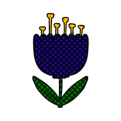 cartoon flower