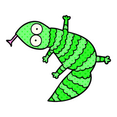 cartoon lizard