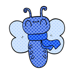 funny cartoon butterfly