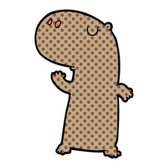 cartoon hippopotamus