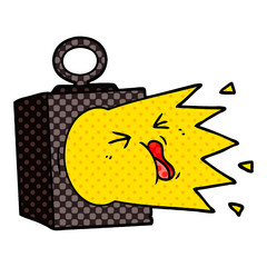 cartoon industrial lamp