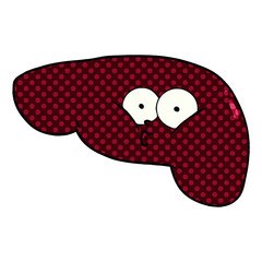 cartoon curious liver