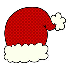 cartoon christmas hat