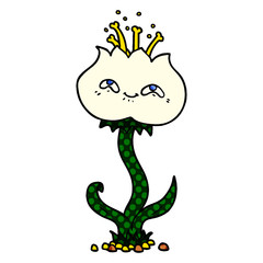 cute cartoon flower