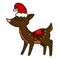 cartoon reindeer