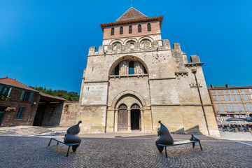Saint Pierre Abbey  in Moissac, France