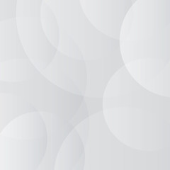 Abstract white grey color circle overlap modern transparent background.