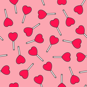 candy love pattern sameless