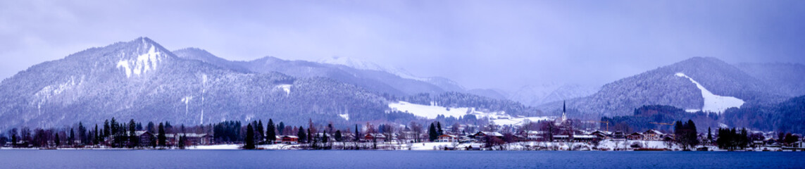 tegernsee lake - bavaria - germany