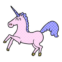 cartoon unicorn