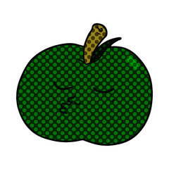 cartoon high quality apple