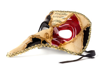Venezian mask isolated