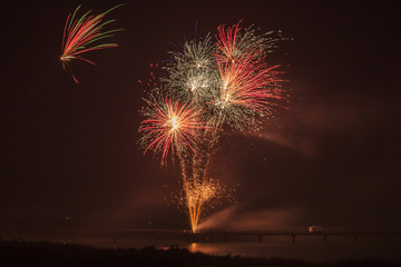 Neujahr am meer