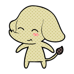 cute cartoon elephant
