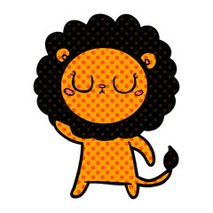 cartoon lion