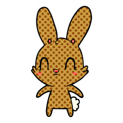 cute cartoon rabbit