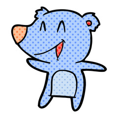 laughing bear cartoon