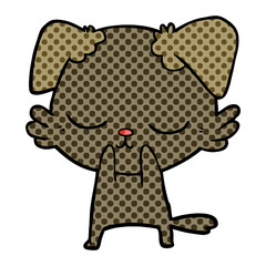 cute cartoon dog