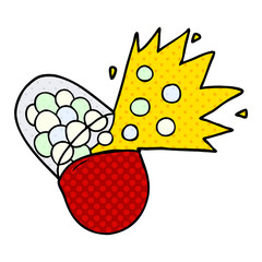 cartoon powerful medicine