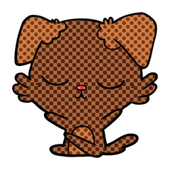 cute cartoon dog
