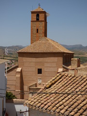 Seron, pueblo de la provincia de Almer&iacute;a (Andaluc&iacute;a,Espa&ntilde;a)