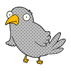 cartoon bird