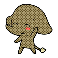cute cartoon elephant