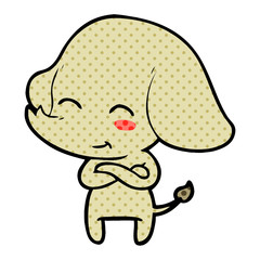 cute cartoon elephant