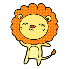 cartoon lion