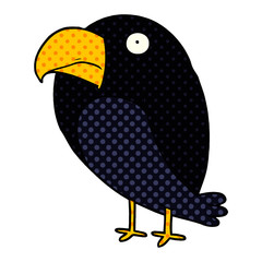 cartoon crow