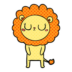 cartoon lion