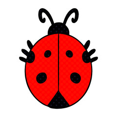 cartoon ladybug