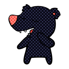 cartoon bear
