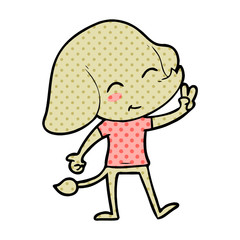 cute cartoon elephant