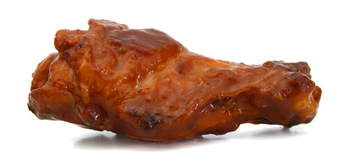 Chicken wings with barbeque sauce