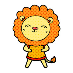 cartoon lion