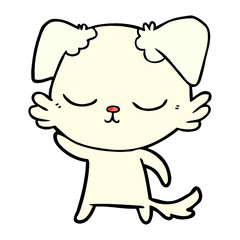 cute cartoon dog